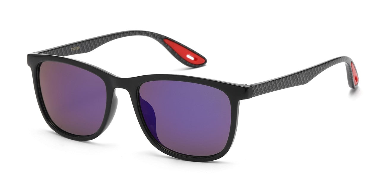 Carbon Fibre Print Temple Shades 712130