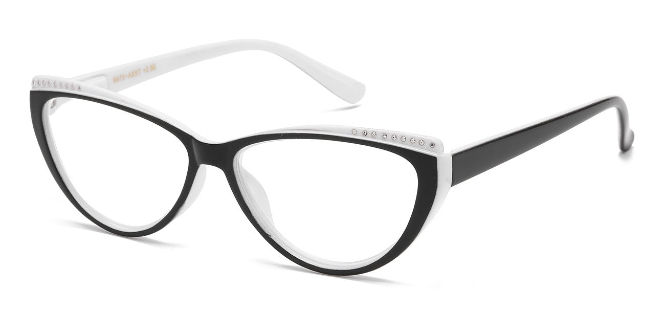 Readers  Cat-eye Polymer Frame r470-asst