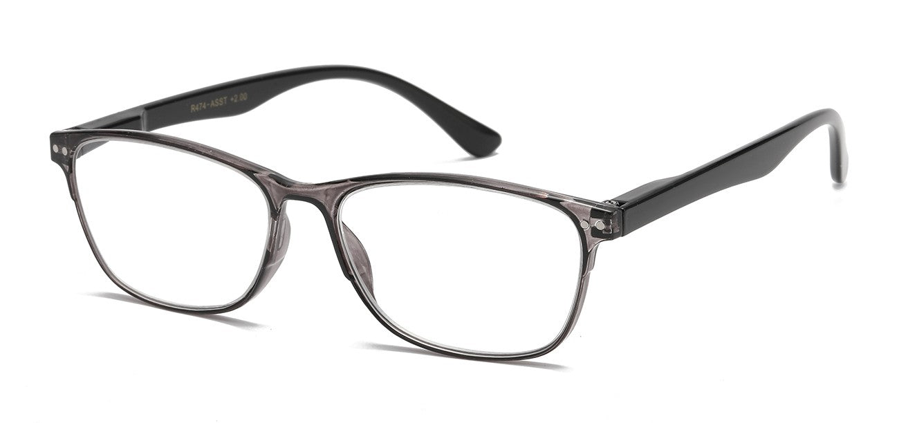 Readers  Square Polymer Frame r474-asst