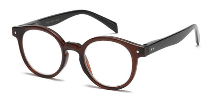 Readers Sleek Round Frame r481-asst