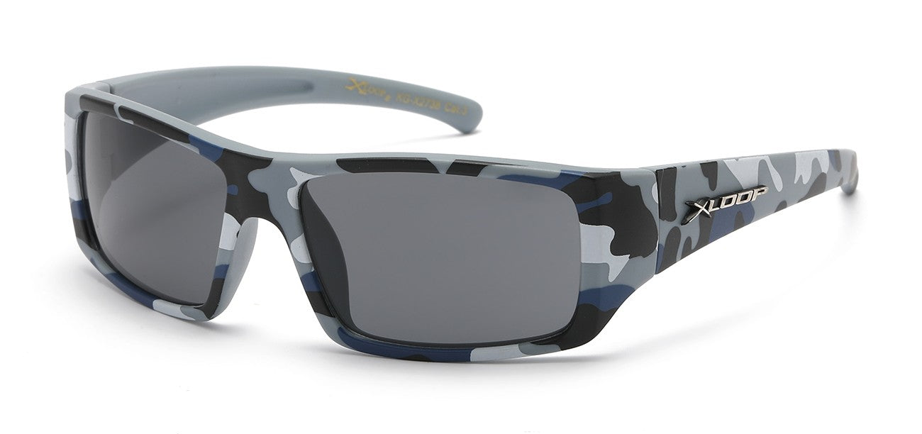 Kids Xloop Camouflage Print Shades kg-x2738