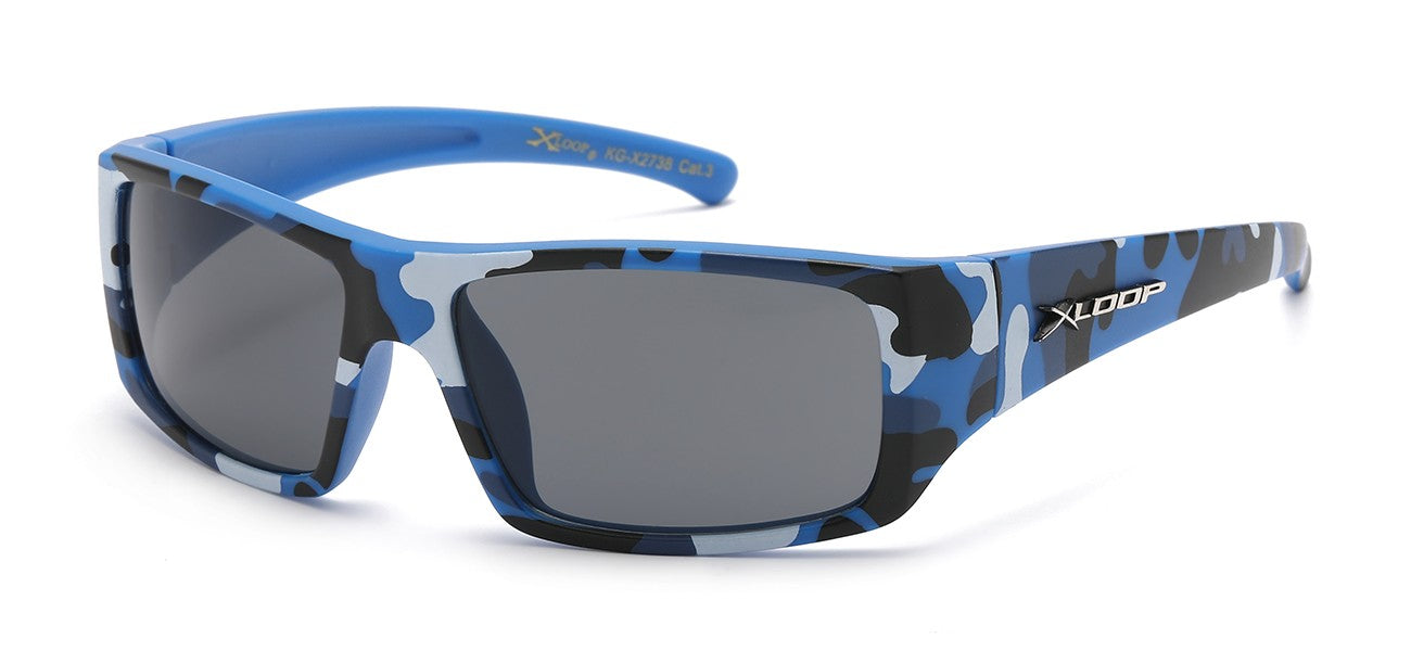 Kids Xloop Camouflage Print Shades kg-x2738