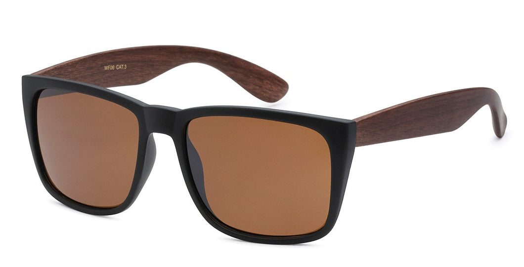 Fashion Wood Print Sunglasses wf06