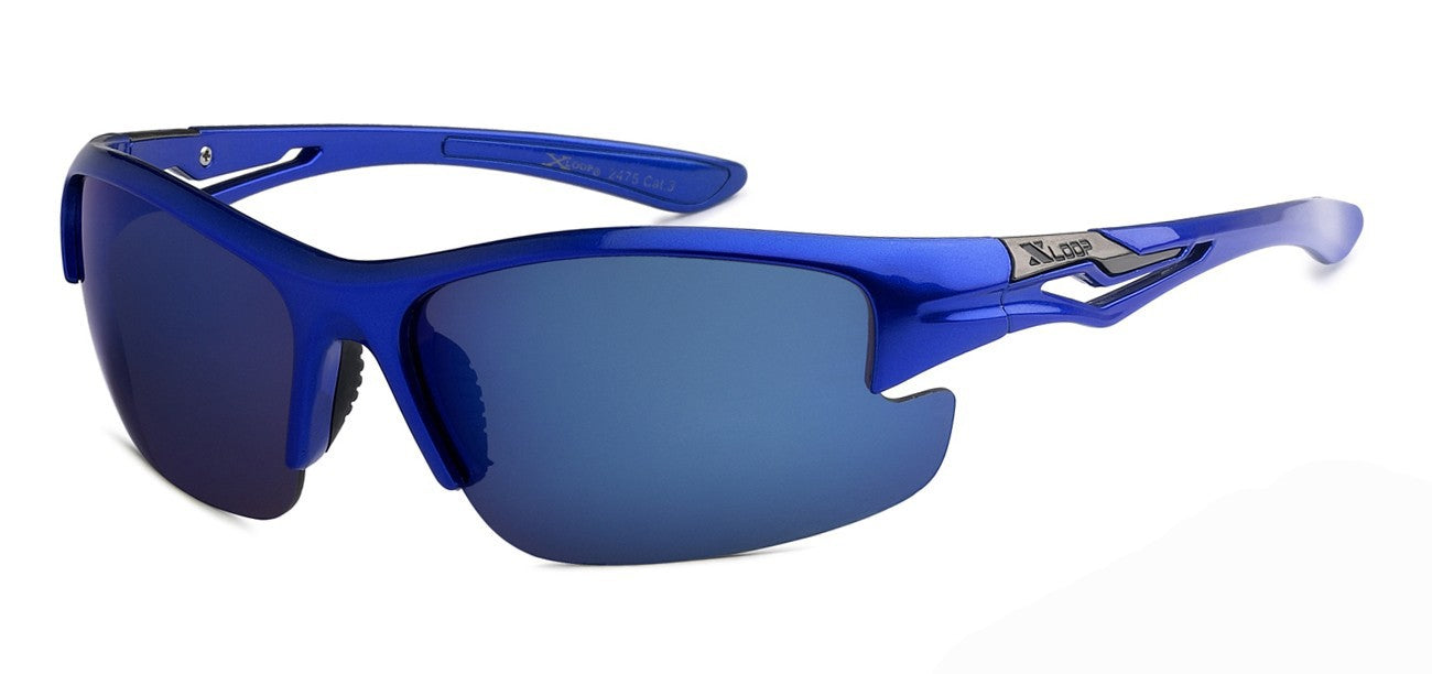 X-Loop Semi-Rimless Sport Sunglasses x2475